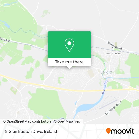 8 Glen Easton Drive map