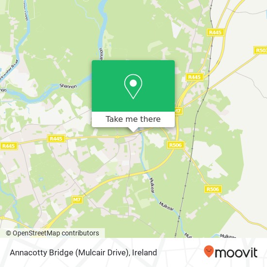 Annacotty Bridge (Mulcair Drive) map