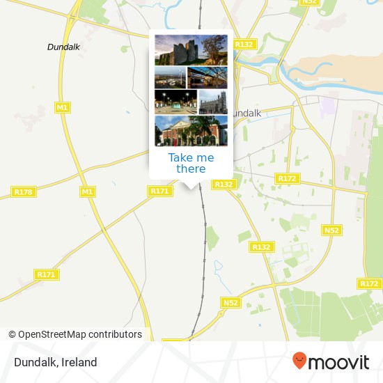 Dundalk map