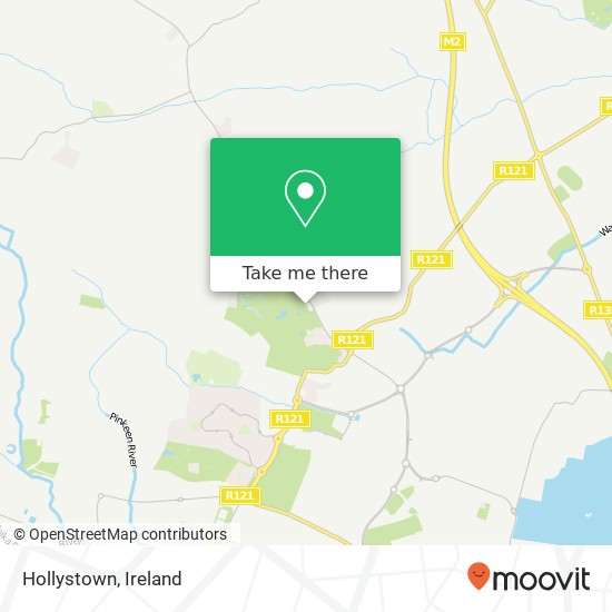 Hollystown map