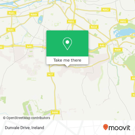 Dunvale Drive map