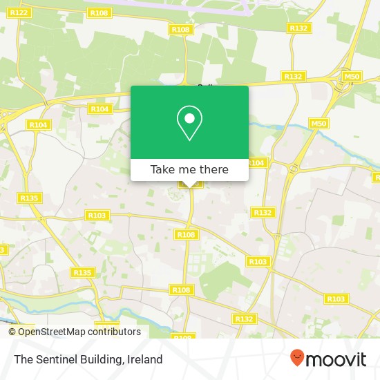 The Sentinel Building map