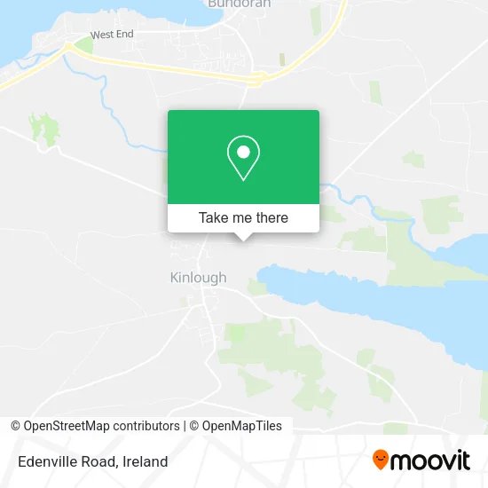 Edenville Road map