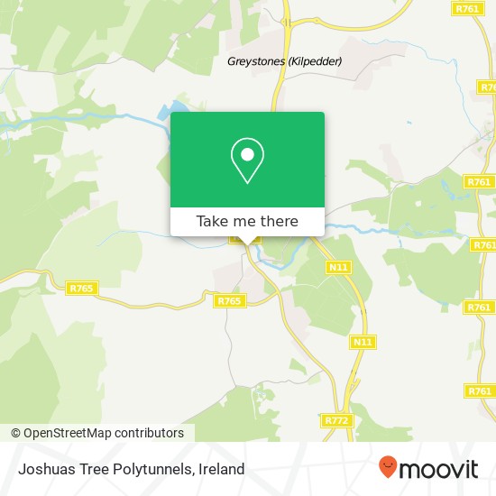 Joshuas Tree Polytunnels map