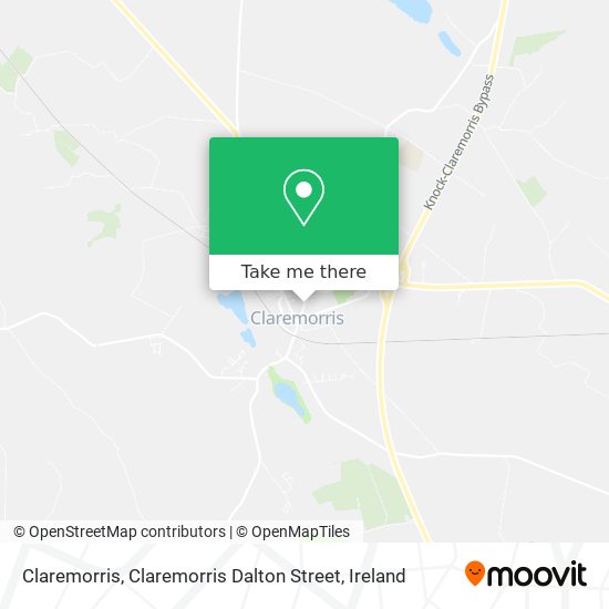 Claremorris, Claremorris Dalton Street map