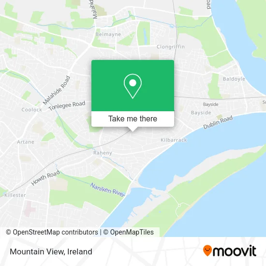 Mountain View map
