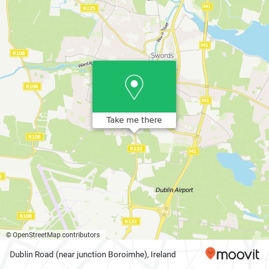 Dublin Road (near junction Boroimhe) map