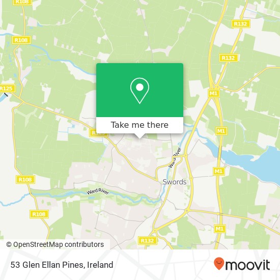 53 Glen Ellan Pines map
