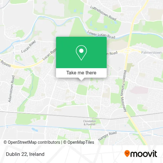 Dublin 22 map