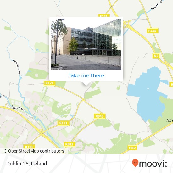 Dublin 15 map