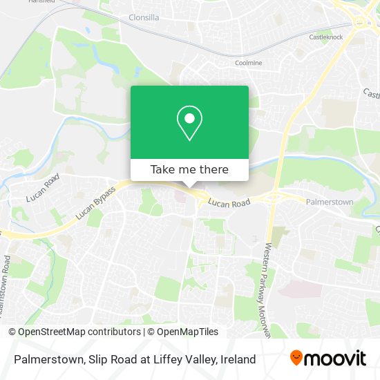 Palmerstown, Slip Road at Liffey Valley plan