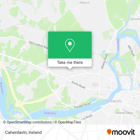 Caherdavin map