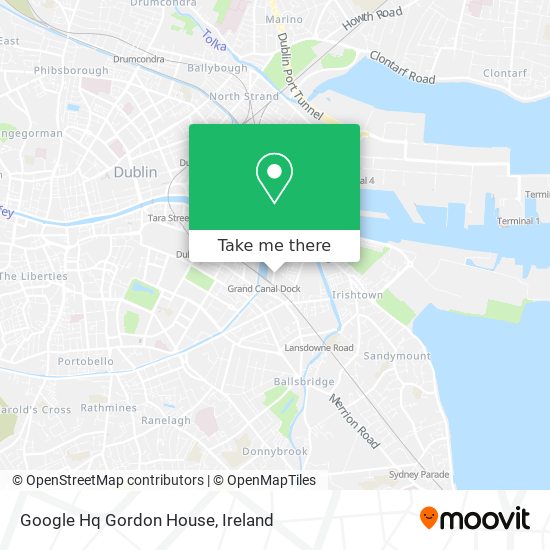 Google Hq Gordon House map