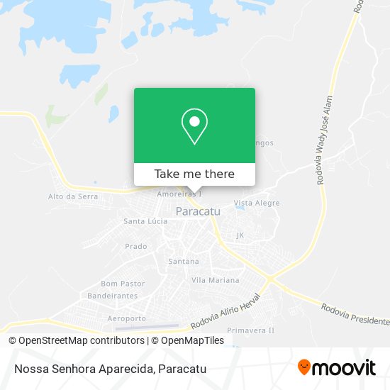 Nossa Senhora Aparecida map