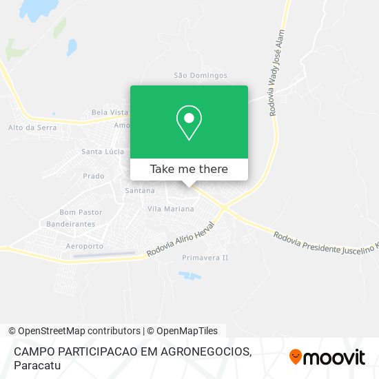 CAMPO PARTICIPACAO EM AGRONEGOCIOS map