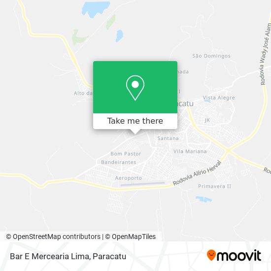 Bar E Mercearia Lima map