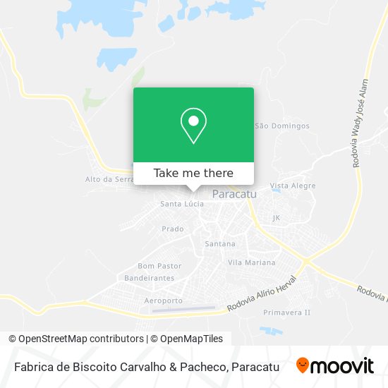 Fabrica de Biscoito Carvalho & Pacheco map