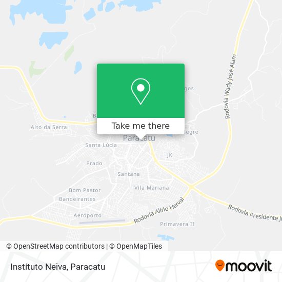 Mapa Instítuto Neiva