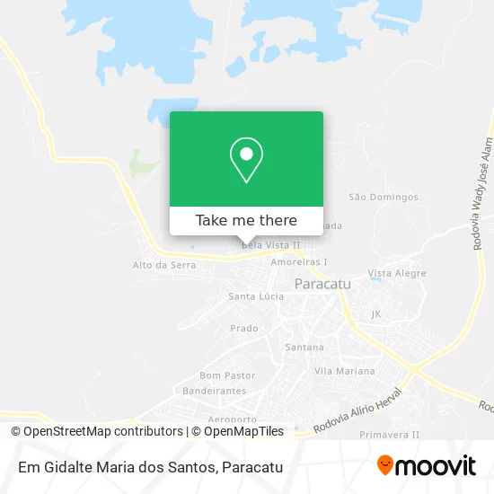Em Gidalte Maria dos Santos map