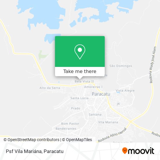 Psf Vila Mariána map
