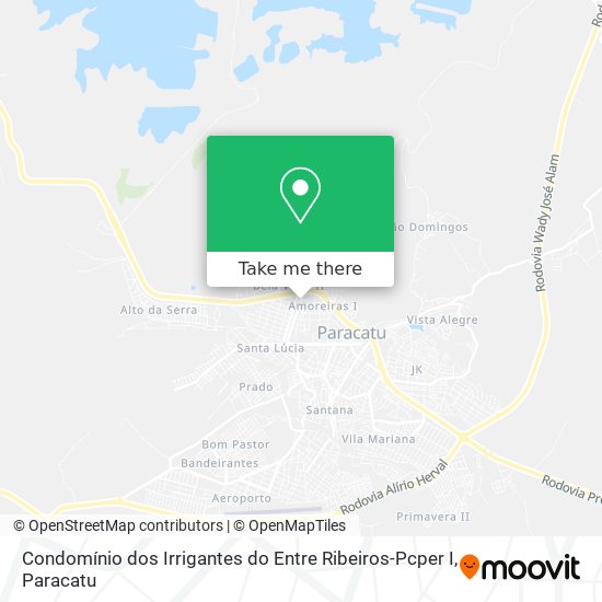 Condomínio dos Irrigantes do Entre Ribeiros-Pcper I map