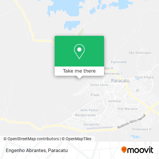 Mapa Engenho Abrantes