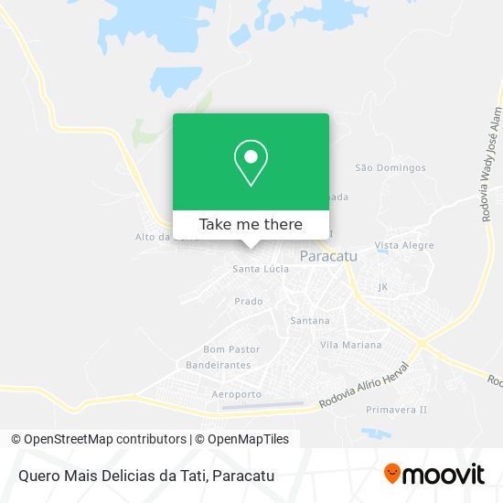 Quero Mais Delicias da Tati map