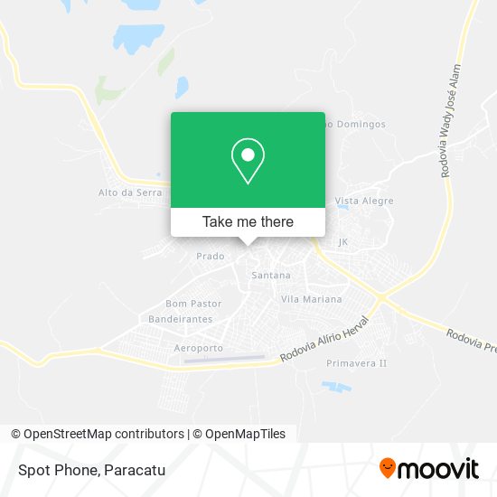 Spot Phone map