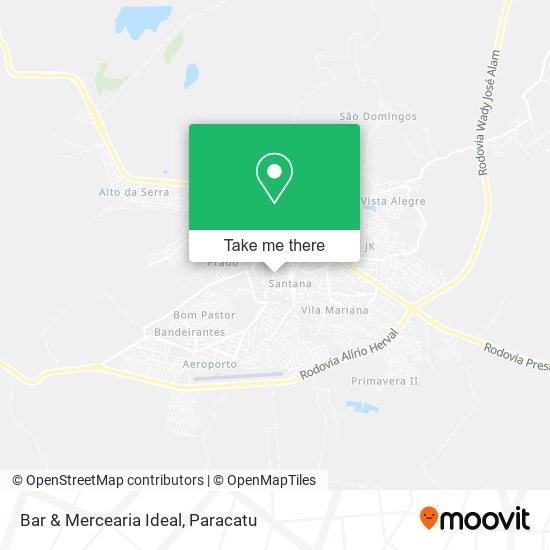 Bar & Mercearia Ideal map