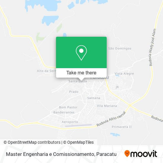 Master Engenharia e Comissionamento map