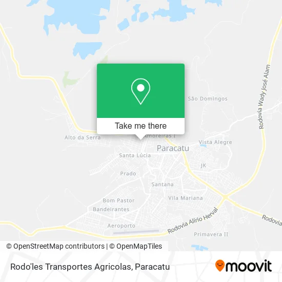 Rodo'les Transportes Agricolas map