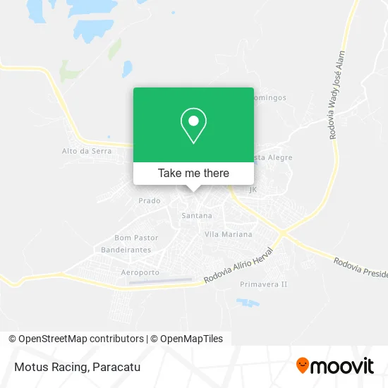 Motus Racing map