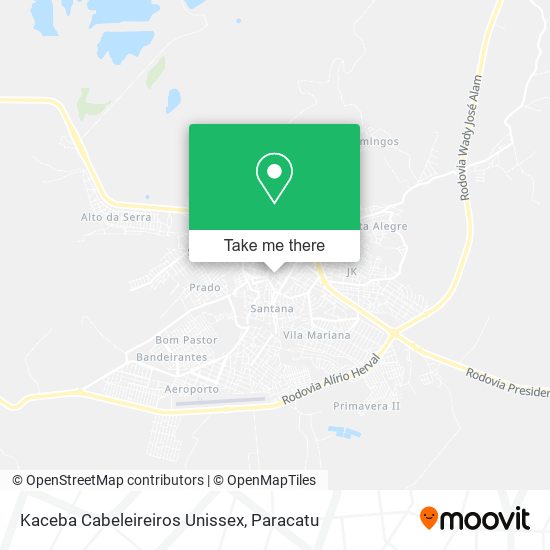 Kaceba Cabeleireiros Unissex map