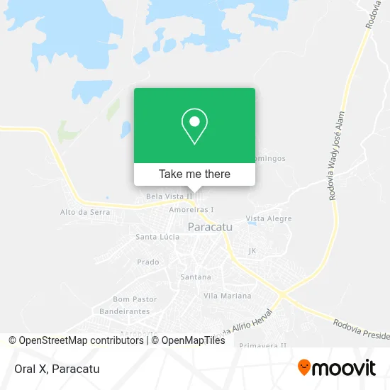 Oral X map