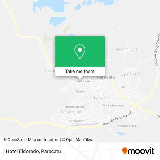 Mapa Hotel Eldorado