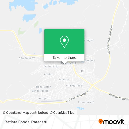 Batista Foods map