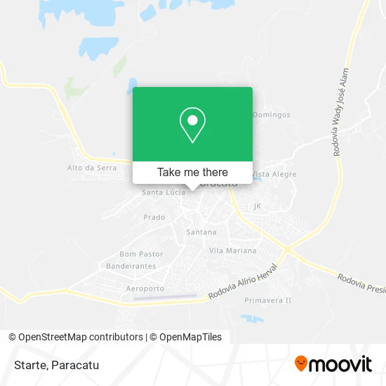 Starte map