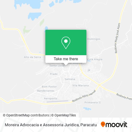 Moreira Advocacia e Assessoria Jurídica map