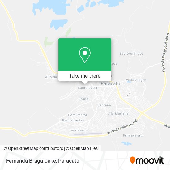 Fernanda Braga Cake map