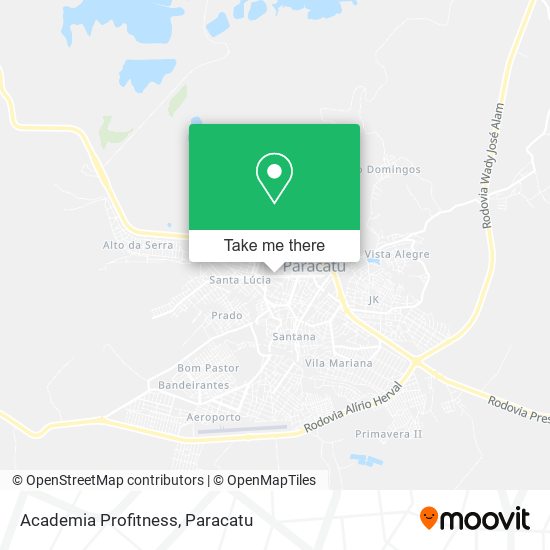 Academia Profitness map