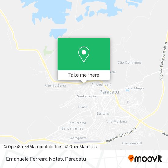 Emanuele Ferreira Notas map