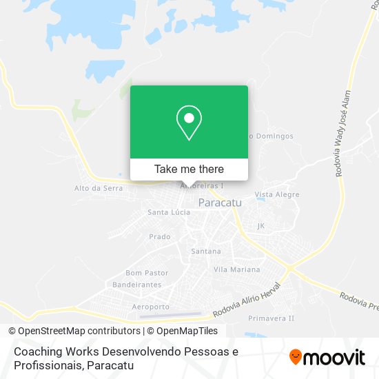 Coaching Works Desenvolvendo Pessoas e Profissionais map