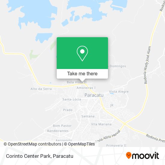 Mapa Corinto Center Park