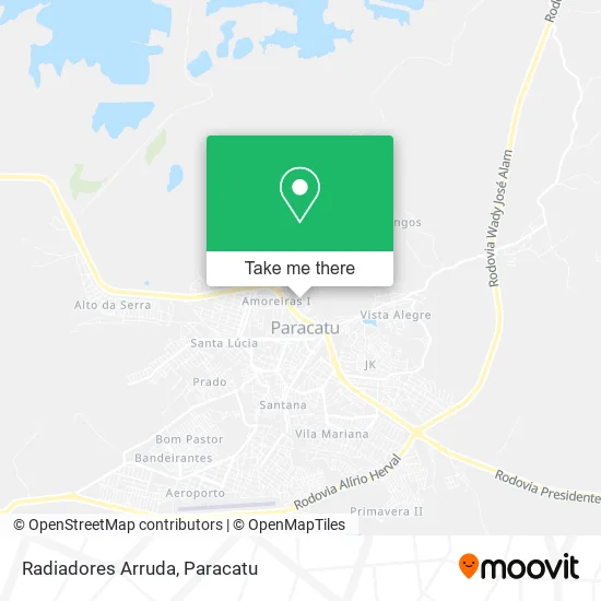 Radiadores Arruda map