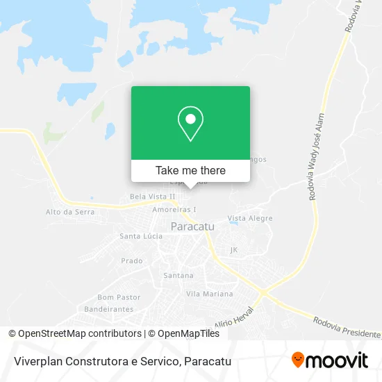 Viverplan Construtora e Servico map