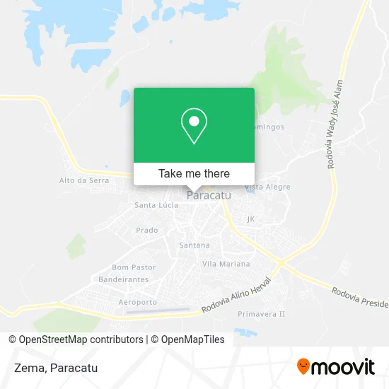 Zema map