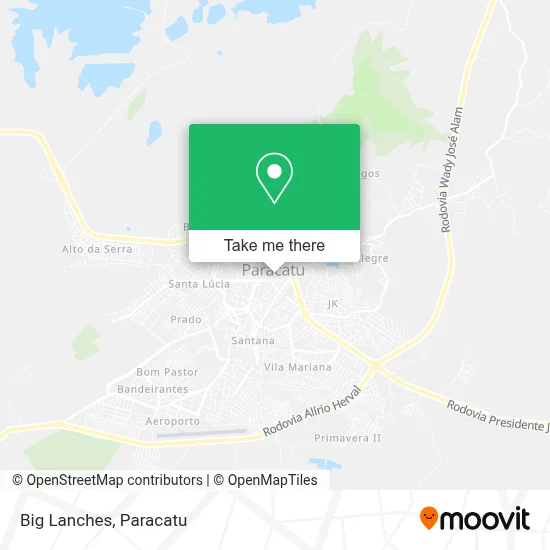 Big Lanches map