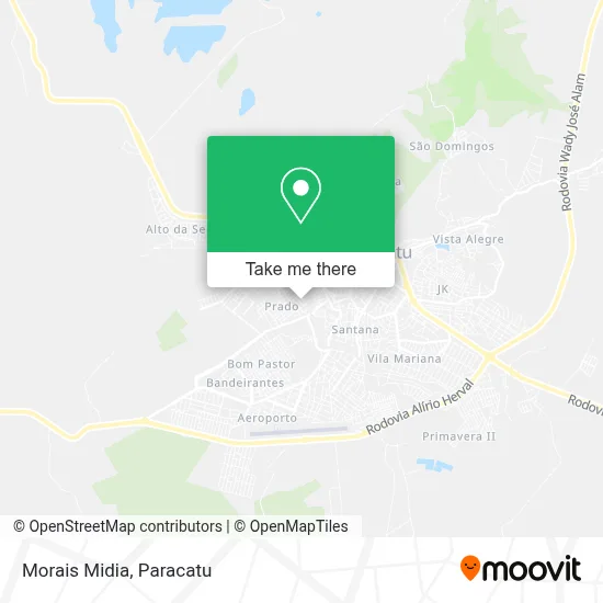 Morais Midia map