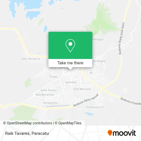 Raik Tavares map