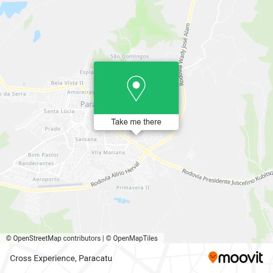 Cross Experience map